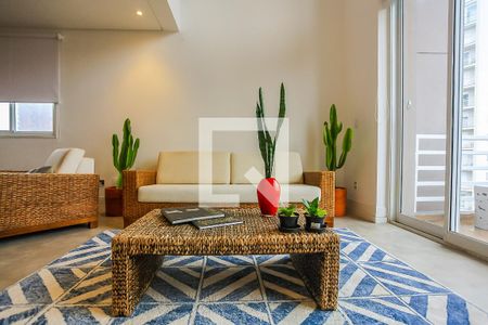 Sala de apartamento à venda com 1 quarto, 87m² em Vila Suzana, São Paulo