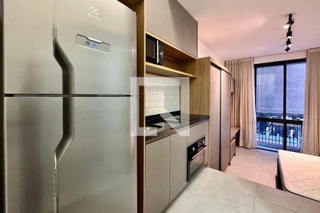 Studio para alugar com 27m², 1 quarto e sem vagaCozinha