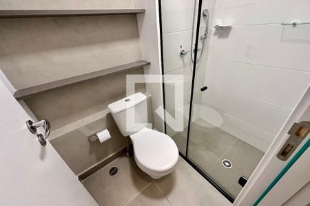 Studio para alugar com 27m², 1 quarto e sem vagaBanheiro