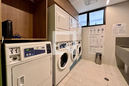 Studio para alugar com 27m², 1 quarto e sem vagaLavanderia