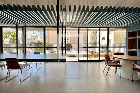 Studio para alugar com 27m², 1 quarto e sem vagaCoworking