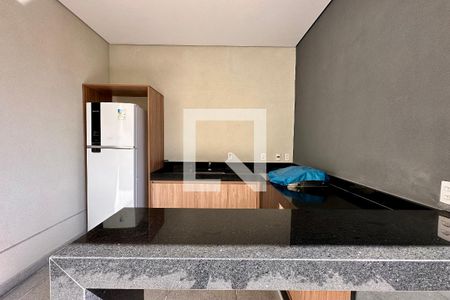 Studio para alugar com 27m², 1 quarto e sem vagaChurrasqueira