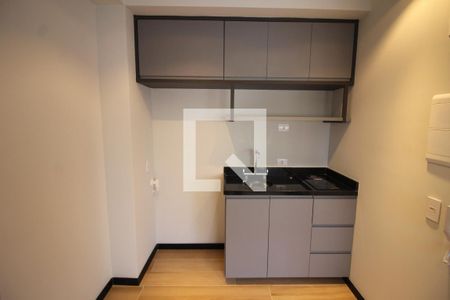 Cozinha de kitnet/studio para alugar com 1 quarto, 21m² em Belenzinho, São Paulo