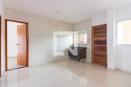 Sala e Cozinha de apartamento à venda com 2 quartos, 44m² em Padroeira, Osasco