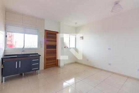 Sala e Cozinha de apartamento à venda com 2 quartos, 44m² em Padroeira, Osasco