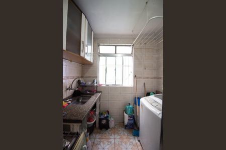 Apartamento à venda com 45m², 2 quartos e 1 vagaCozinha-Lavanderia