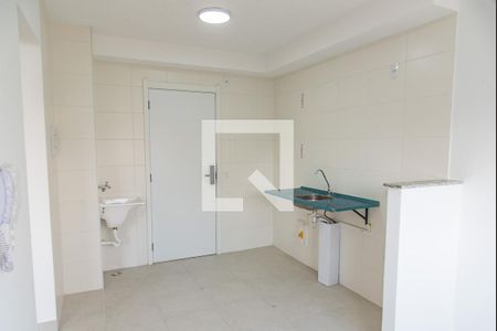 Sala/cozinha de apartamento à venda com 2 quartos, 32m² em Cambuci, São Paulo