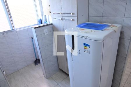 Cozinha de apartamento para alugar com 1 quarto, 42m² em Canto do Forte, Praia Grande