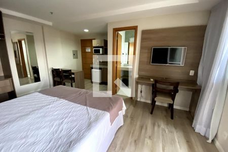 Sala de apartamento para alugar com 1 quarto, 28m² em Centro, Duque de Caxias