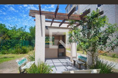 Área comum - Churrasqueira de apartamento à venda com 2 quartos, 40m² em Santo Afonso, Novo Hamburgo