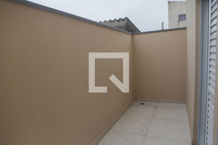 Quintal da Suite  de apartamento para alugar com 2 quartos, 54m² em Vila Pires, Santo André