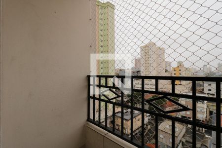 Varanda da Sala de apartamento para alugar com 2 quartos, 56m² em Vila Valparaíso, Santo André