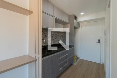 Cozinha de kitnet/studio para alugar com 1 quarto, 27m² em Partenon, Porto Alegre