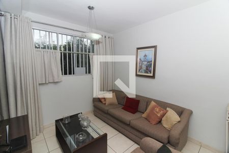 Sala  de apartamento para alugar com 2 quartos, 53m² em Engenho Nogueira, Belo Horizonte