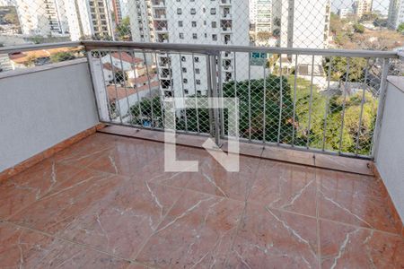 Sacada de apartamento à venda com 1 quarto, 50m² em Indianópolis, São Paulo