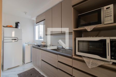 Apartamento à venda com 44m², 2 quartos e 1 vagaCozinha e Área de Serviço