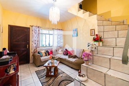 Casa 1 - Sala de casa à venda com 6 quartos, 230m² em Chácara Califórnia, São Paulo