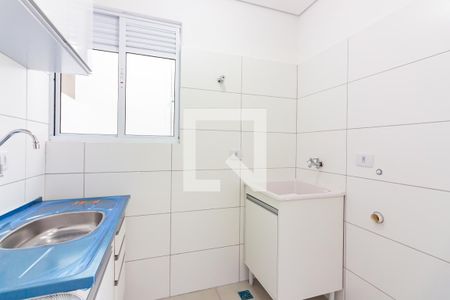 Cozinha e Área de Serviço de apartamento para alugar com 1 quarto, 30m² em Presidente Altino, Osasco