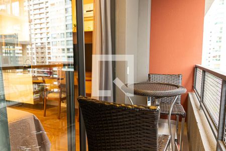 Studio para alugar com 25m², 1 quarto e sem vagaVaranda