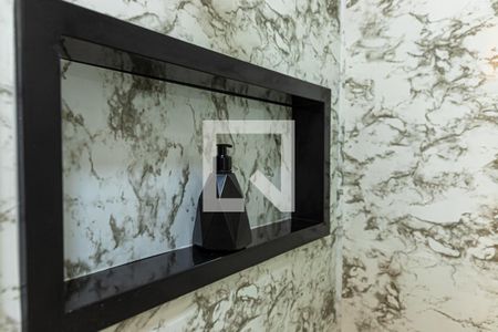 Studio para alugar com 25m², 1 quarto e sem vagaDetalhe do banheiro