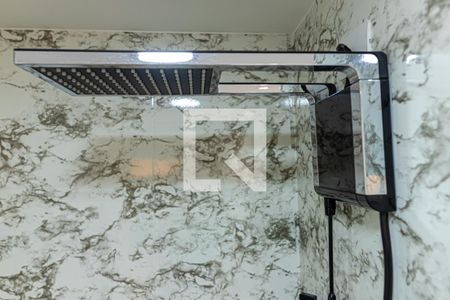 Studio para alugar com 25m², 1 quarto e sem vagaDetalhe do banheiro