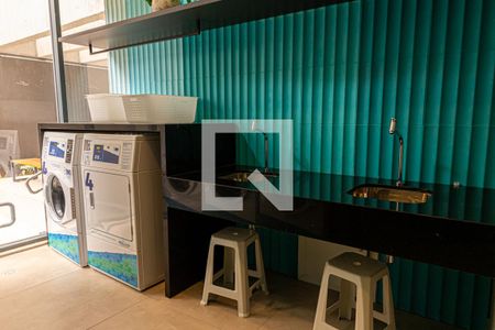 Studio para alugar com 25m², 1 quarto e sem vagaLavanderia