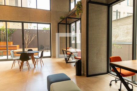 Studio para alugar com 25m², 1 quarto e sem vagaCoworking