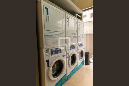 Studio para alugar com 25m², 1 quarto e sem vagaLavanderia