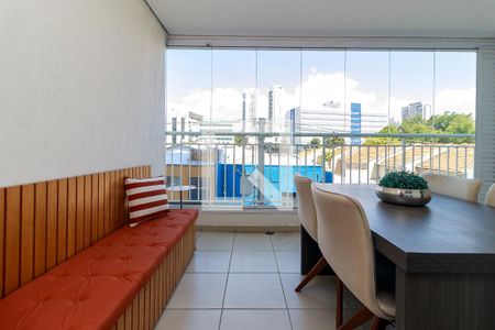 Varanda de apartamento à venda com 2 quartos, 58m² em Chácara Santo Antônio (zona Sul), São Paulo