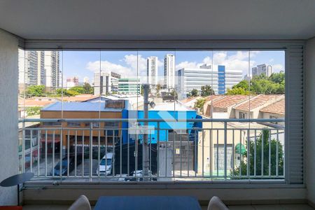 Varanda de apartamento à venda com 2 quartos, 58m² em Chácara Santo Antônio (zona Sul), São Paulo