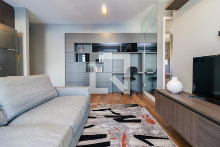Sala de apartamento à venda com 2 quartos, 58m² em Chácara Santo Antônio (zona Sul), São Paulo