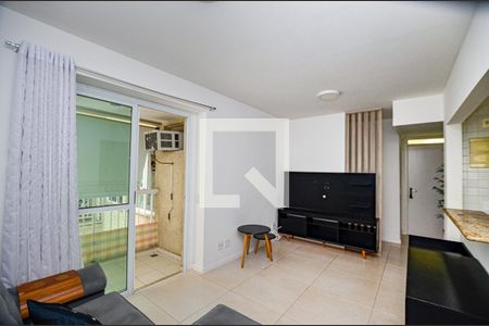 Sala de apartamento à venda com 1 quarto, 45m² em Icaraí, Niterói