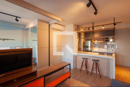 Apartamento para alugar com 44m², 1 quarto e 1 vaga Apartamento para alugar com 44m², 1 quarto e 1 vagaSala