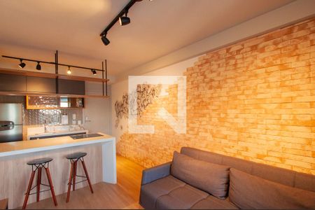 Apartamento para alugar com 44m², 1 quarto e 1 vaga Apartamento para alugar com 44m², 1 quarto e 1 vagaSala