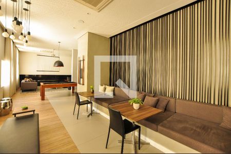 Apartamento para alugar com 44m², 1 quarto e 1 vaga Apartamento para alugar com 44m², 1 quarto e 1 vagaÁrea comum - Salão de festas