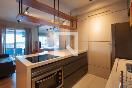 Apartamento para alugar com 44m², 1 quarto e 1 vaga Apartamento para alugar com 44m², 1 quarto e 1 vagaCozinha e Área de Serviço