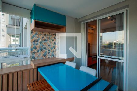 Apartamento para alugar com 44m², 1 quarto e 1 vaga Apartamento para alugar com 44m², 1 quarto e 1 vagaVaranda