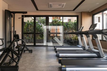 Studio para alugar com 24m², 1 quarto e sem vagaÁrea comum - Academia