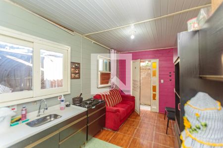 Sala/Cozinha de casa para alugar com 1 quarto, 48m² em Santo Antônio, Porto Alegre