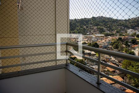 Varanda da Sala de apartamento à venda com 2 quartos, 75m² em Santa Rosa, Niterói