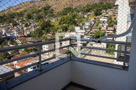 Varanda da Sala de apartamento à venda com 2 quartos, 75m² em Santa Rosa, Niterói
