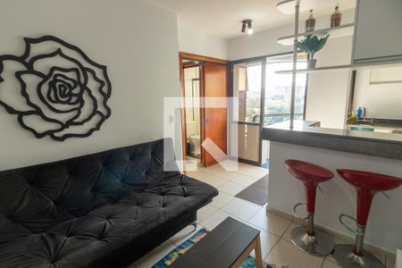 Sala de apartamento para alugar com 1 quarto, 42m² em Vila Suzana, São Paulo