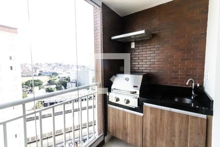 Varanda da Sala de apartamento para alugar com 2 quartos, 70m² em Jaguaré, São Paulo