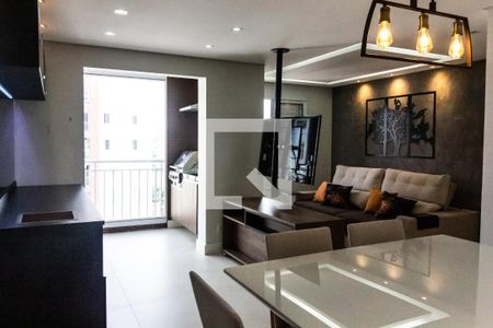 Sala de apartamento para alugar com 2 quartos, 70m² em Jaguaré, São Paulo