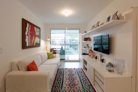Sala de apartamento à venda com 3 quartos, 114m² em Barra da Tijuca, Rio de Janeiro