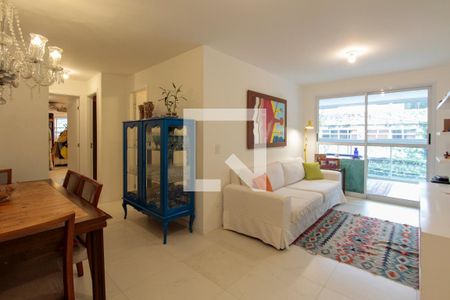 Sala de apartamento à venda com 3 quartos, 114m² em Barra da Tijuca, Rio de Janeiro