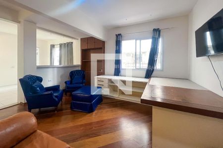 Sala de apartamento para alugar com 1 quarto, 52m² em Vila Nova Conceição, São Paulo