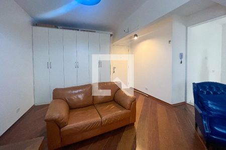 Sala de apartamento para alugar com 1 quarto, 52m² em Vila Nova Conceição, São Paulo