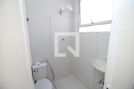 Banheiro de kitnet/studio para alugar com 1 quarto, 27m² em Centro, Rio de Janeiro