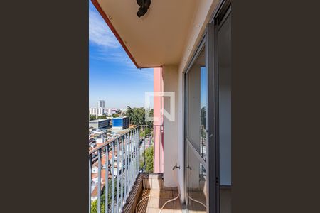 Varanda sala de apartamento à venda com 2 quartos, 58m² em Vila Amélia, São Paulo